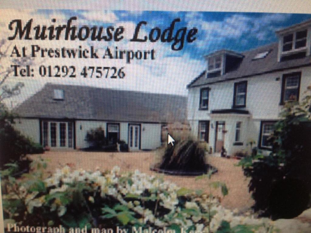 Muirhouse Country Lodge Prestwick Buitenkant foto